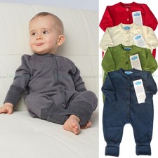 Reiff Strick Baby Overall Schlafanzug Wolle Seide Frottee kbT Strampler Bio Body
