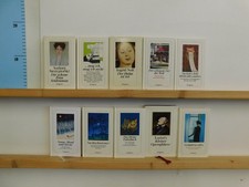 10 Bücher Diogenes Verlag Hardcover Minibücher Paket 1