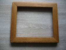 Bilderrahmen, Kiefernleisten, natur, Oberfl. gebürstet, selbstgem. 20,5x17,3 cm