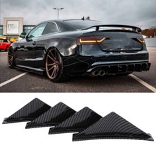 Auto Heckstoßstange Diffusor Fin Heckdiffusor Spoiler Schutz für Audi A5 S5 RS5