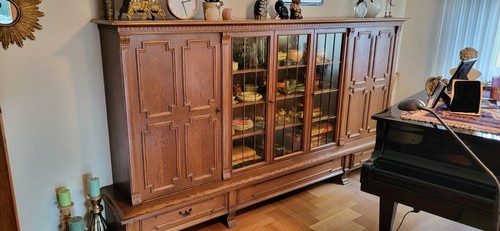 Vintage eiche massiv - eiche,