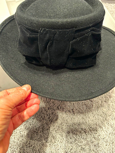 Damen filzhut schwarz - damen,