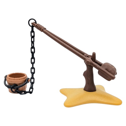 Playmobil brunnen mit - brunnen, kette