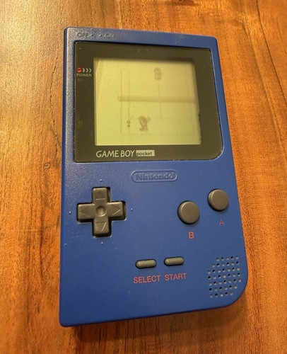 Nintendo game boy pocket blau - game,