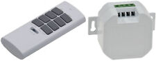 FUNK EINBAUSCHALTER FERNBEDIENUNG UNTERPUTZ FUNK-SCHALTER DOSE KABELLOS