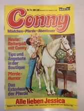 Conny Bastei Mädchen Pferde Comic Heft Nr. 75 ALLE LIEBEN JESICA + Poster