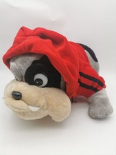 Bulldogge mit roter