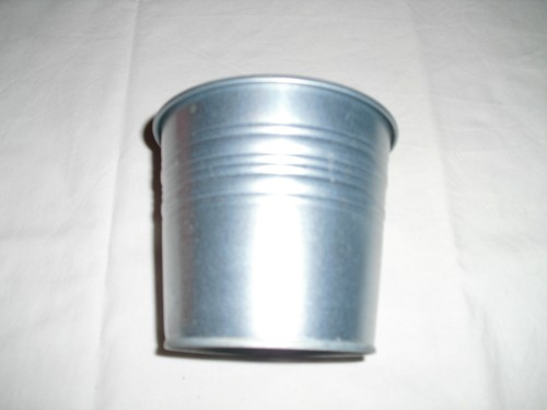 Schöner metall übertopf - schöner,