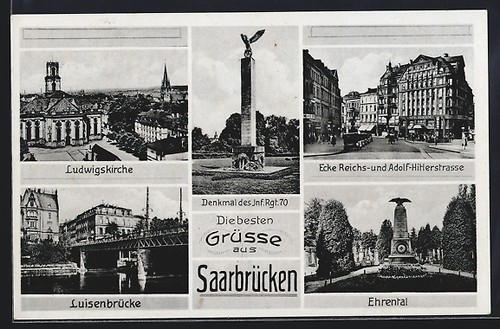 Saarbrücken - ak,