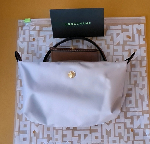 Longchamp kulturbeutel beige - longchamp,
