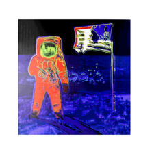 ANDY WARHOLS "MOONWALK 1987"