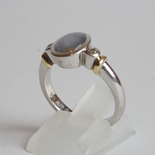 Ring 585 weißgold mit - 585,