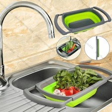 Grün Klappbar Küchensieb