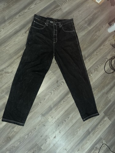 Baggy black mofatt - baggy, denim