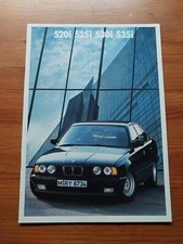 BMW E34 520i - 525i - 530i - 535i - PROSPEKT (1/1988)