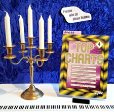 "TOP CHARTS"  Heft 4,  für Klavier und Keyboard