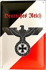 Blechschild 20x30 Deutsches