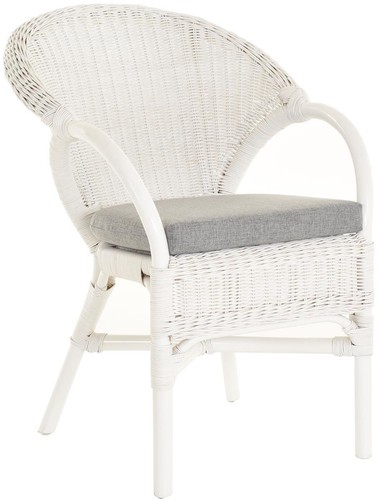 Rattan sessel mit armlehne - mit,