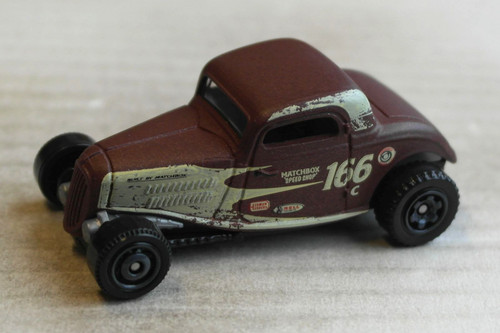 Matchbox 1933 ford coupe braun - matchbox,