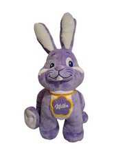 Plüsch-Osterhase in LILA von MILKA - XXL - Dekoration - wie neu