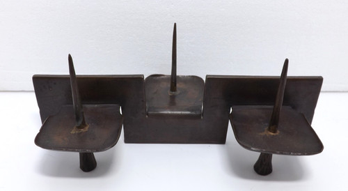 Kerzenhalter bronze brutalist - bronze,