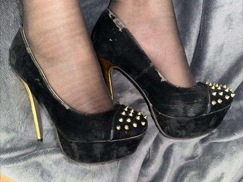 Stiletto high heel plateau - stiletto,