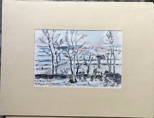 ::AQUARELL SIGNIERT HOFFMANN