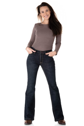 Comycom damen bootcut jeans - comycom,