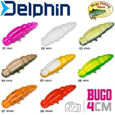 LARVA Bienenmaden Forellenköder - UL Trout Köder - Käse Cheese Aroma - 15 Stück