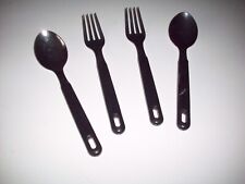 DDR  Besteck mit schwarzen Plastegriff