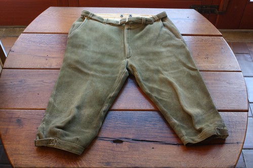 Vintage hirschlederhose - 3/4,