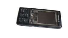Sony Ericsson Cyber-shot K800i Handy (Orange) - Schwarz