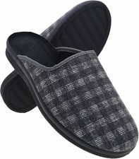 Herren Hausschuhe Schuhe Pantoffeln Sommer Schlappen Latschen  grau Nr. 885970