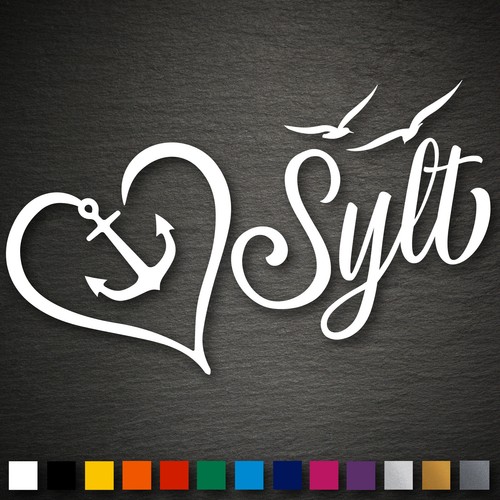 21120 sylt aufkleber 197x95mm - 21120,