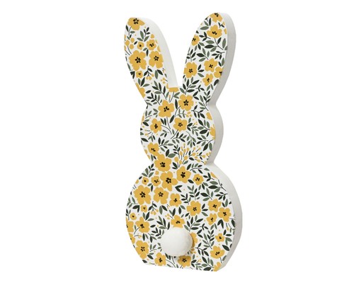 Dekofigur osterhase 24cm holz - dekofigur,