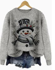 Damen Weihnachtspullover mit