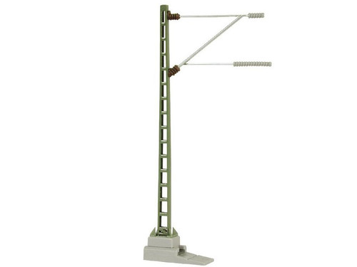 Streckenmast mit ausleger - streckenmast,