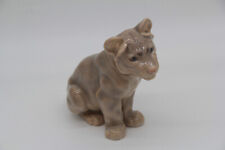 Löwenjunges Porzellan Löwe Bing & Gröndahl Figur Nr. 1923 Royal Copenhagen Denma