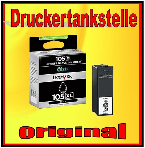 Original lexmark 105xl black - lexmark,