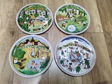 Pfalzkeramik Winterling Wandteller Die Jahreszeiten Renate Koblinger 4 Teller