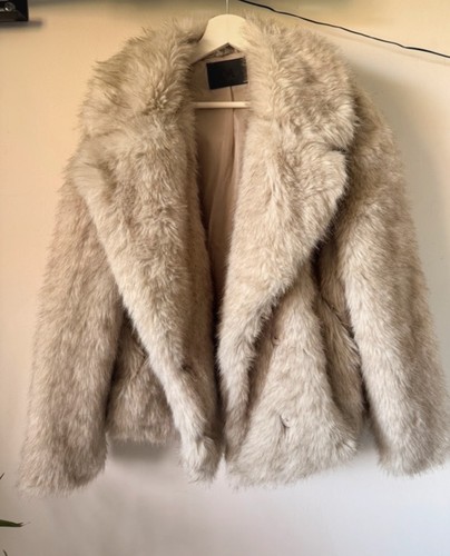 Damen kunstfelljacke - c&a,