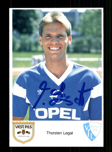 Thorsten legat autogrammkarte - thorsten,
