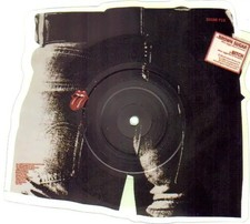 PICTURE DISC The Rolling Stones Brown Sugar SHAPED PICTURE SINGLE EMI
