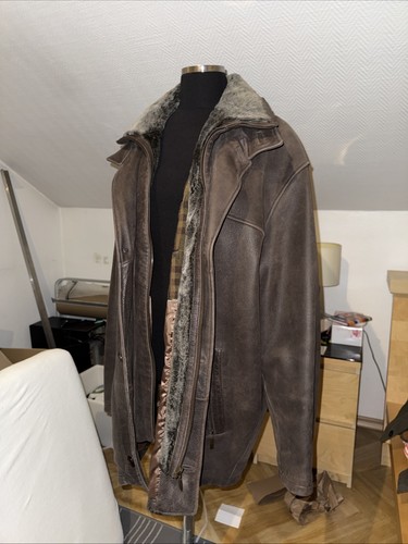 Braune lederjacke von engbers - lederjacke,