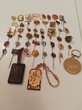 Konvolut abzeichen pins - 48, abzeichen/pins