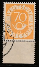 Posthorn 1952 Mi 136 UR