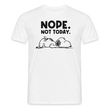 Peanuts Snoopy Nope Not Today