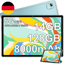 2026 Neueste Android Tablet 10 Zoll Mit Octa-Core Ultraschnell PC, 14GB RAM+128G