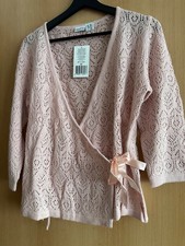 Damen Wickel Strickjacke