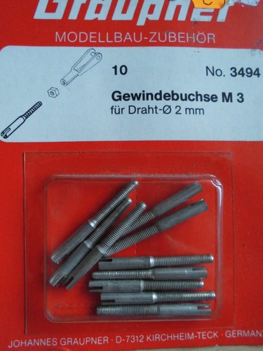 3494 graupner gewindebuchse - 3494,